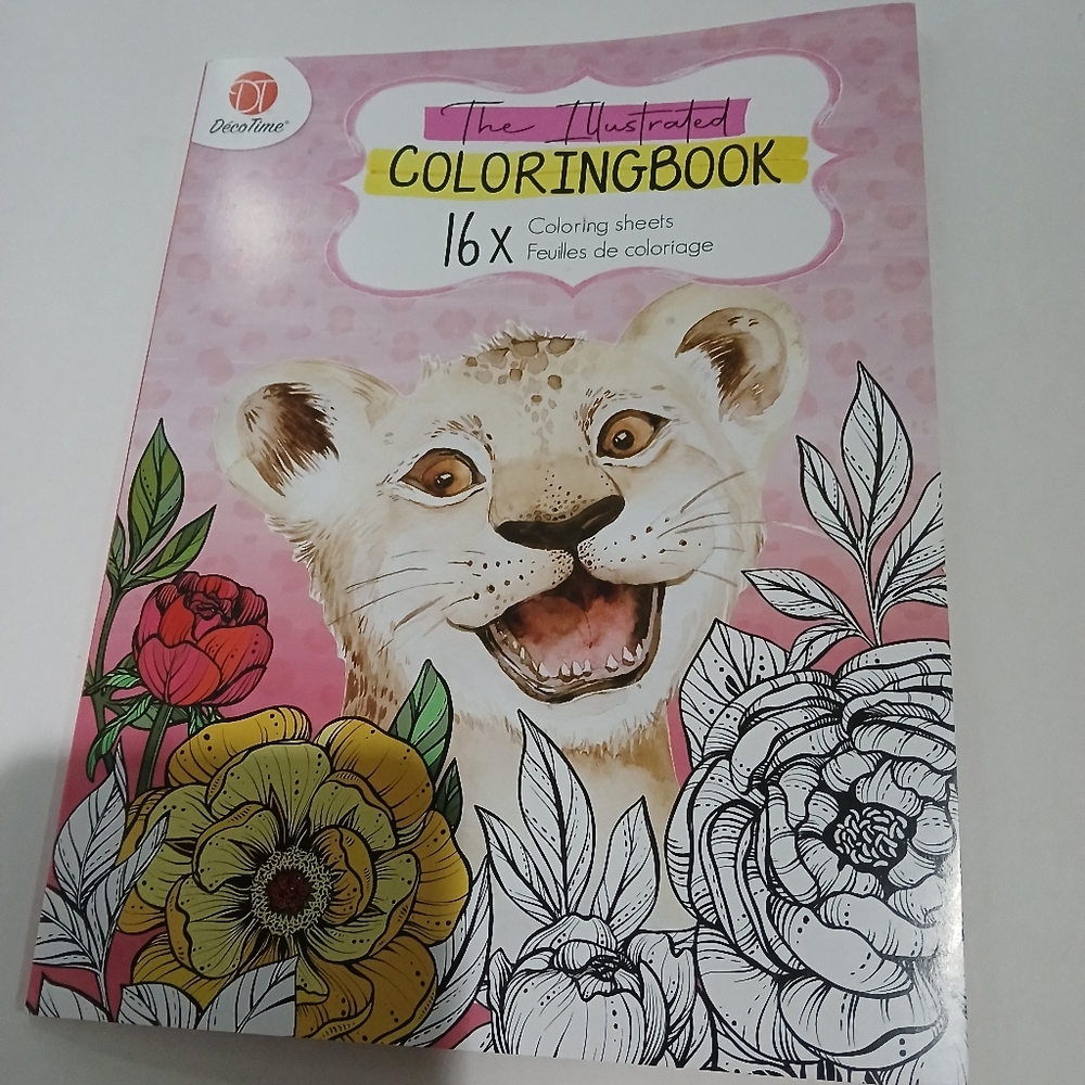 The Illustrated Coloring Book